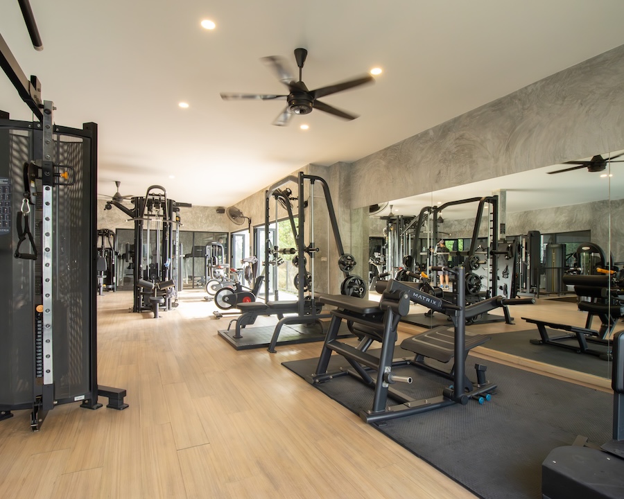 2 floor gym samui